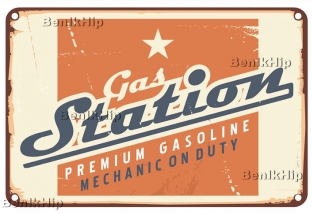 Strijkapplicatie Gas Station